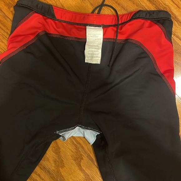 Nike Red Black Swim Jammers - Picture 5 of 7